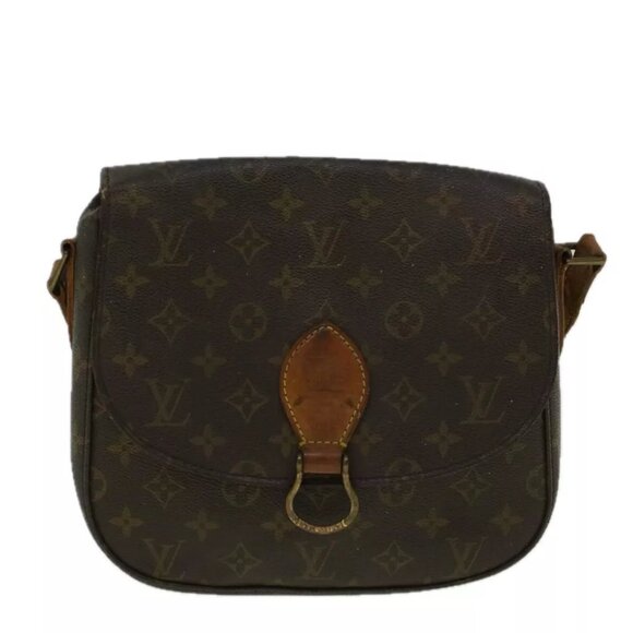 LOUIS VUITTON Monogram Saint Cloud GM Shoulder Bag M51242 LV Auth ti1274 - Picture 2 of 15